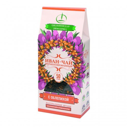 Willow-herb tea fermented with sea-buckthorn, 50/500g