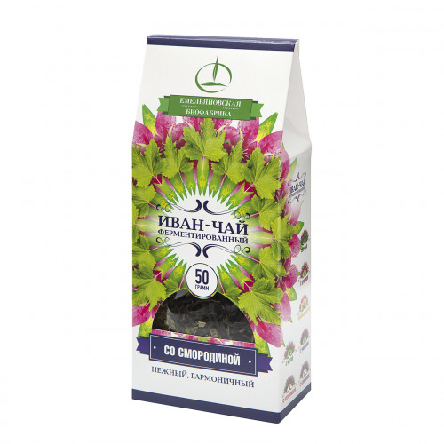 Willow-herb tea fermented with currant leaves, 50/500g