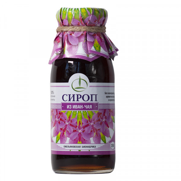 Willow-herb syrup, st/jar 250 g Syrup