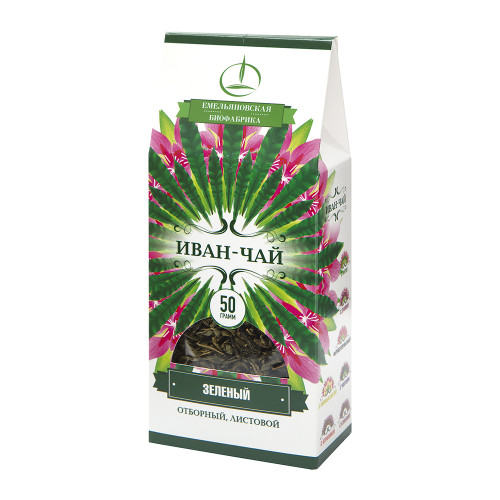 Willow-herb unfermented leaf green tea, 50/100/500g