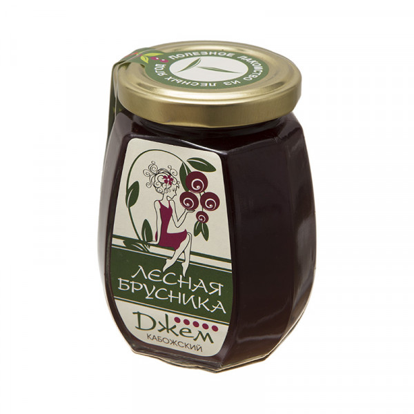 Jam with cowberries, 220g Jams