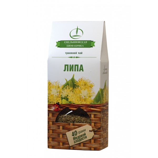 Lime blossom herbal tea, 40g Herbal tea