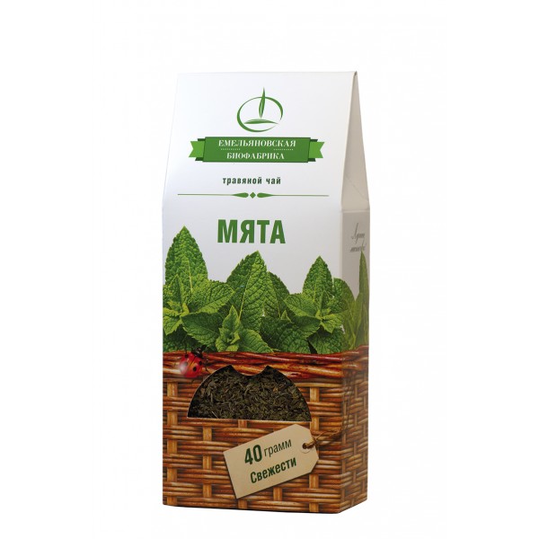 Peppermint herbal tea, 40g Herbal tea